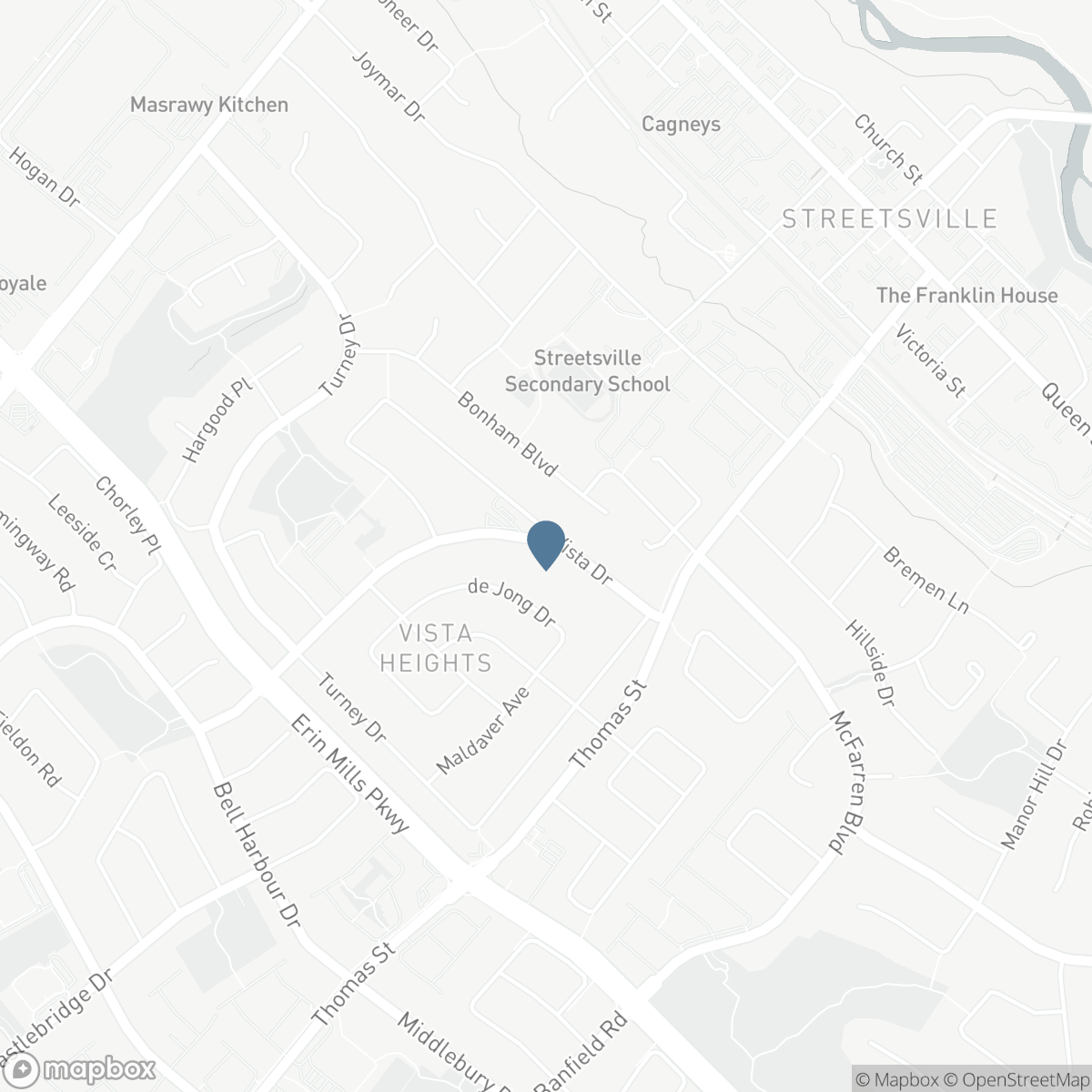122 VISTA BOULEVARD, Mississauga, Ontario L5M 1V9